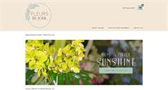 Desktop Screenshot of fleursdujour.net
